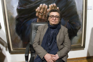 نمایشگاه نقاشی رحیم نوه سی در گالری فرهنگسرای نیاوران