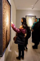 نمایشگاه آثار ایرج اسکندری در گالری ساربان