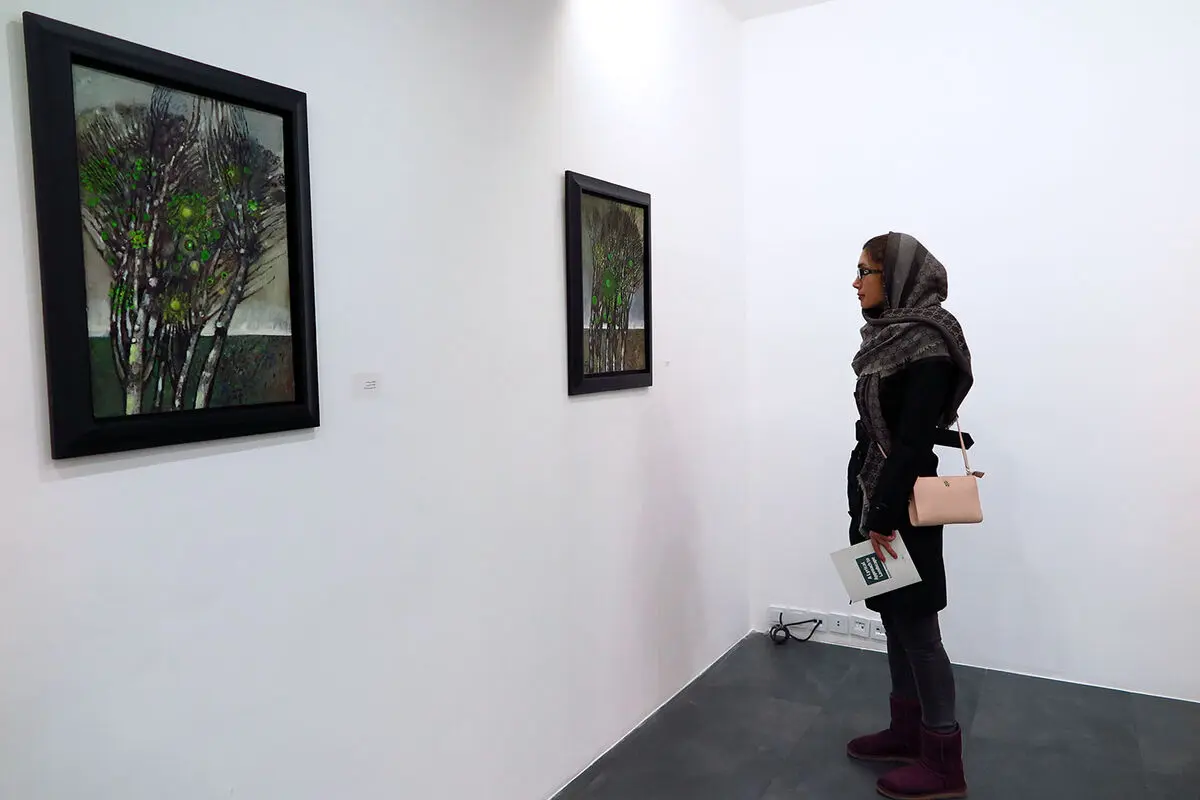 نمایشگاه نقاشی نوگرای ایران در گالری ماه مهر