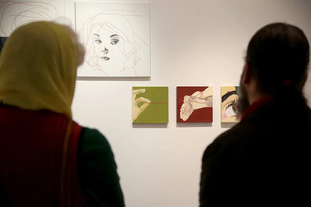 Zohreh Ansari Opens Art Show in Vista Gallery