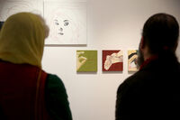 Zohreh Ansari Opens Art Show in Vista Gallery