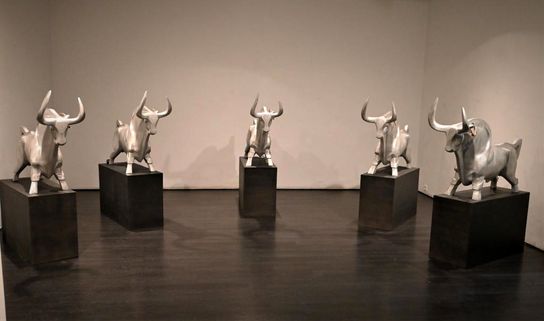 مجتبی رمزی در گالری خاک