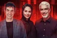 شهاب حسینی در نقش ناصر محمدخانی / مهران مدیری و رعنا آزادی ور هم هستند +عکس