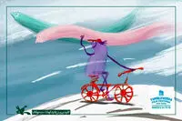 The Cycling Wind Goes to Tumbleweeds Filmfest. in US