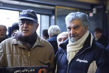 تشییع پیکر زنده‌یاد شهلا ریاحی از تالار وحدت