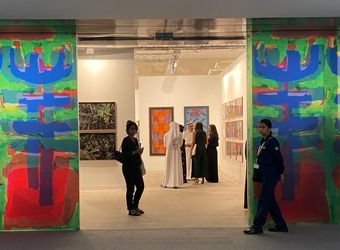 ولیعهد ابوظبی و آرت ابوظبی Abu Dhabi Art 2023