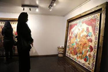 نمایشگاه نقاشی‌های سعید خضایی در گالری سیحون