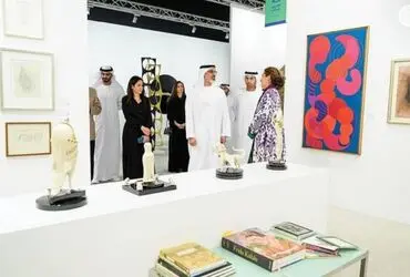 ولیعهد ابوظبی و آرت ابوظبی Abu Dhabi Art 2023