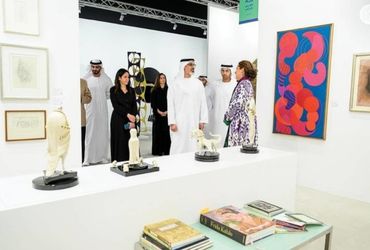 ولیعهد ابوظبی و آرت ابوظبی Abu Dhabi Art 2023