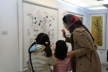 نمایشگاه نقاشی‌های پای سایکلانگ مایر هوبرت در گالری والی