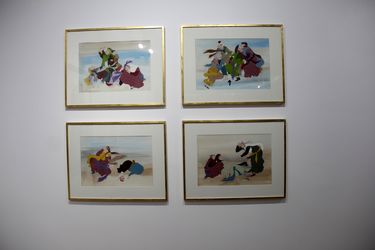 نمایشگاه گروهی مصورنامه  در گالری زیر زمین دستان