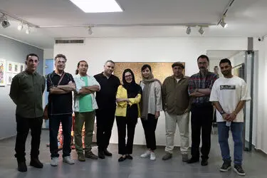 نمایشگاه ازدحام در گالری مژده