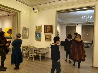 نمایشگاه نقاشی گروهی با نام"ACT" در گالری آی آرت تفلیس گرجستان