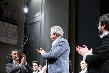 اجرای ارکستر سمفونیک ایران و اتریش (آیسو) به مناسبت بزرگداشت پرویز تناولی