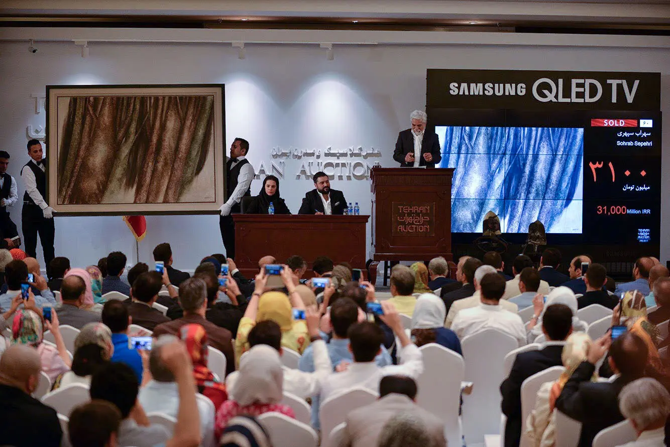  Tehran Auction breaks record