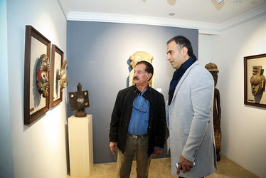 نمایشگاه صورتک و آثار حجم قبایل ساحل عاج در گالری کاما