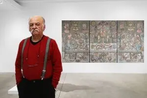 Ali Akbar Sadeghi and The Royal Feast in the Raha Gallery Collection