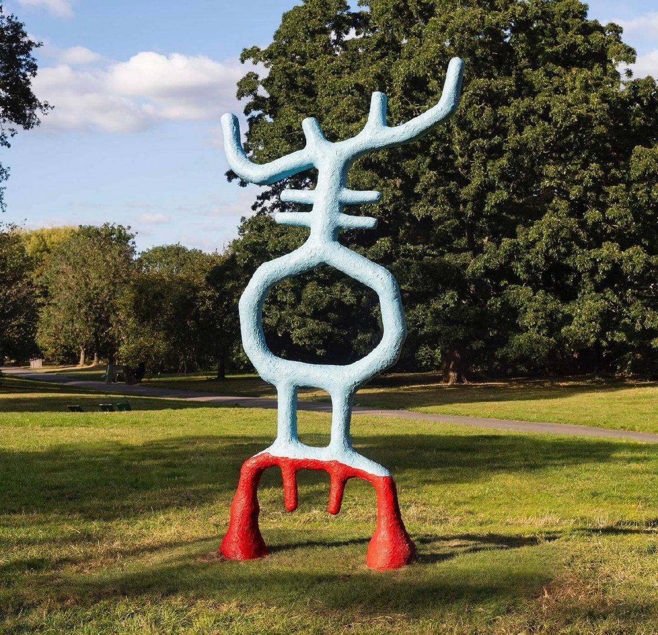 Mohamed Ahmed Ibrahim presents two sculptures at Frieze Sculpture 2024 