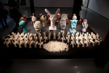 نمایشگاه گروهی "در ستایش خاک" در گالری طراحان آزاد