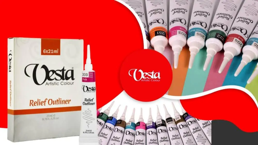 Vesta Relief Outliner: The Pleasure of Glass Painting
