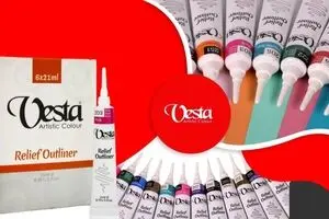 Vesta Relief Outliner: The Pleasure of Glass Painting