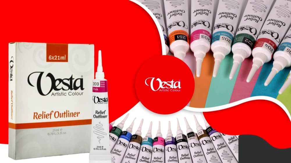 Vesta Relief Outliner: The Pleasure of Glass Painting