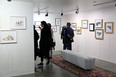 نمایشگاه آثار دو و سه‌بعدی شقایق عربی و فریدون آو در گالری دستان دو