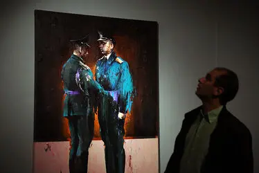 نمایشگاه نقاشی‌های امیرحسین زنجانی در گالری محسن