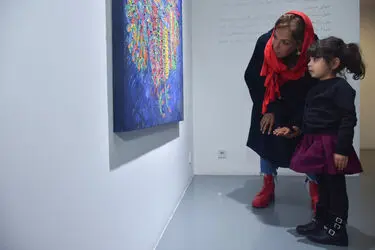 نمایشگاه نقاشی روشنک امین‌الهی در گالری اعتماد
