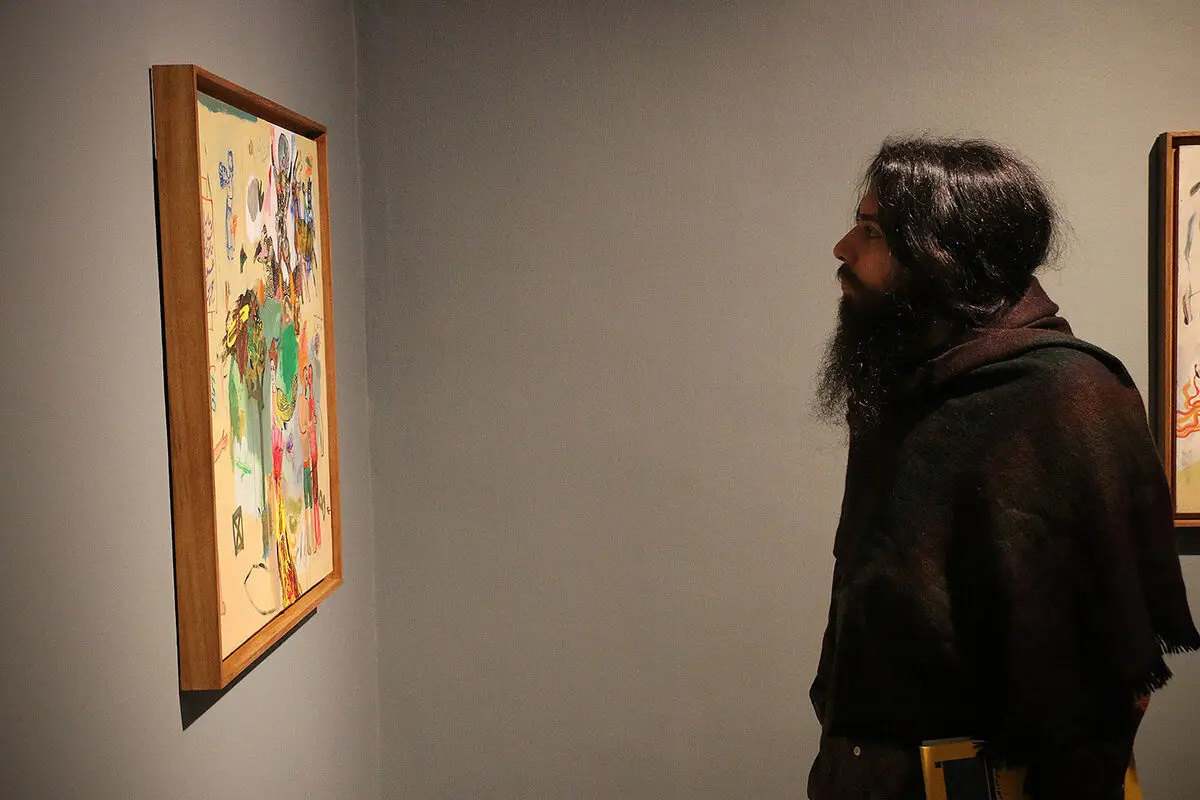 نمایشگاه نقاشی سید محمد مساوات در گالری محسن