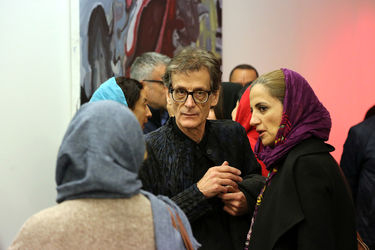 افتتاحیه نمایشگاه آثار رامتین زاد در گالری اعتماد