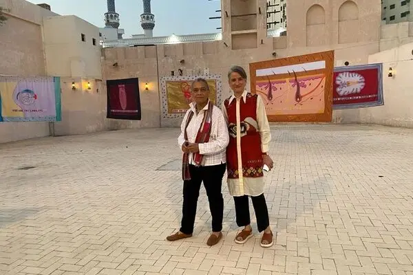 ببینید: لوباینا هیمید و ماگدا استوارسکا در Sharjah Art Foundation