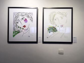 نمایشگاه آثار بهرام دبیری با عنوان «پنجاه سال نقاشی با دبیری» در گالری سهراب