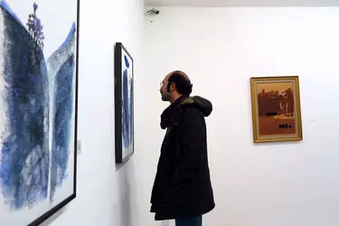 نمایشگاه نقاشی نوگرای ایران در گالری ماه مهر