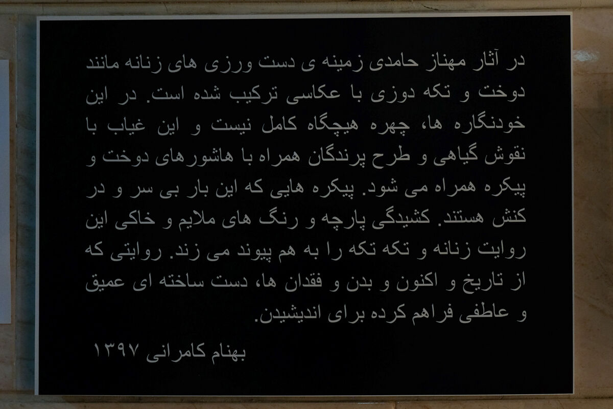نمایشگاه عکس و دوخت مهناز حامدی درگالری ویستا پلاس