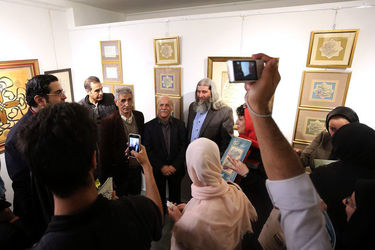 نمایشگاه خوشنویسی یداله کابلی در گالری گویا