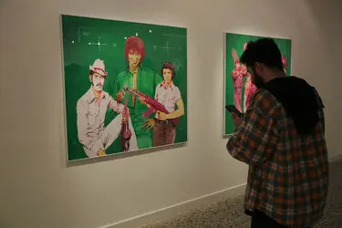 نمایشگاه آثار حمید بهرامی در گالری هما