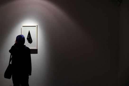 نمایشگاه نقاشی آذین رستمی در گالری ویستا