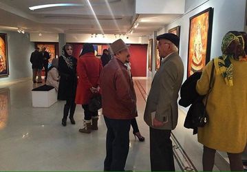 نمایشگاه سالهای نکوور، نقاشی های حجت شکیبا و مینا شکیبا در گالری شکوه