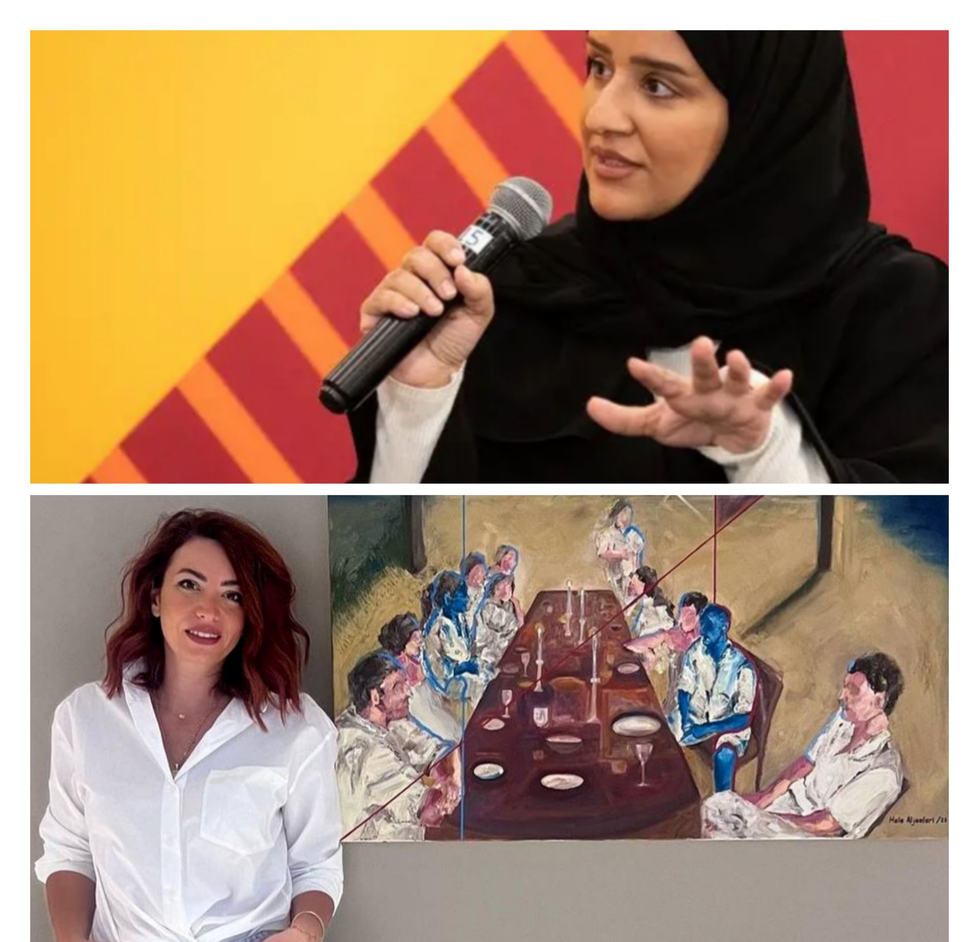 بنیاد قطر و نمایشگاه تقاطع هنر و سلامت / آمیرا ال آجی و هنر و سلامت روان