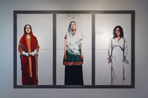 عکس‌ها/ زنان پرسش برانگیز افشین پیرهاشمی در گالری بوم