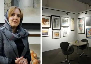 Shokouh Gallery at the First Tehran Art Fair / Photos