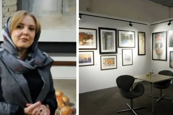 Shokouh Gallery at the First Tehran Art Fair / Photos