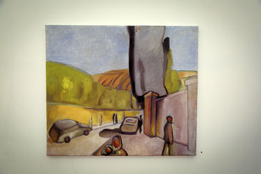 افتتاحیه نمایشگاه نقاشی‌های علی گلستانه در گالری مریم فصیحی هرندی