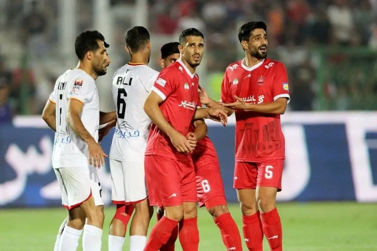 خلاصه بازی فولاد مقابل پرسپولیس امروز ۸ بهمن ۱۴۰۴ / پرسپولیس مقابل فولاد شکست خورد