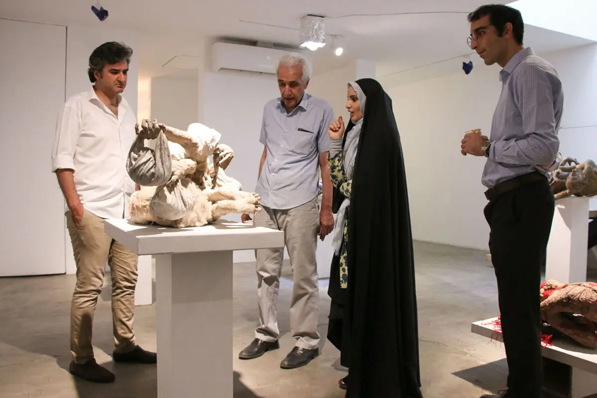 نمایشگاه مجسمه مهری موسوی منفرد در گالری سایه