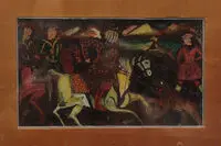Negar Gallery displays Paintings by Jamshid Samavatian