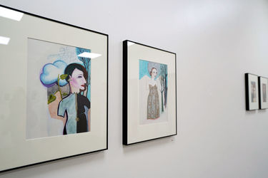 دومین نمایشگاه "سه در سه" در گالری اُ