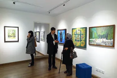 نمایشگاه گروهی نقاشی در گالری دارگون