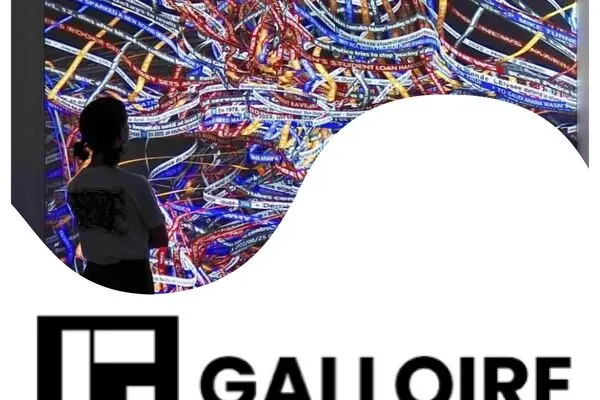 tomorrow Galloire art gallery Opening With Daniel Canogar' artworks 